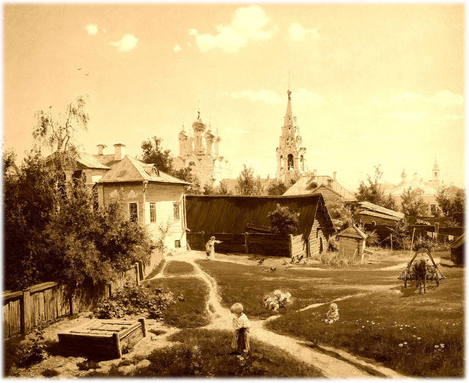 Оять. Поленов